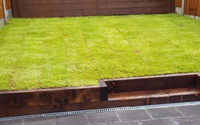 Small elevated garden redesign