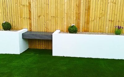 Walkinstown garden overhaul with granite paving